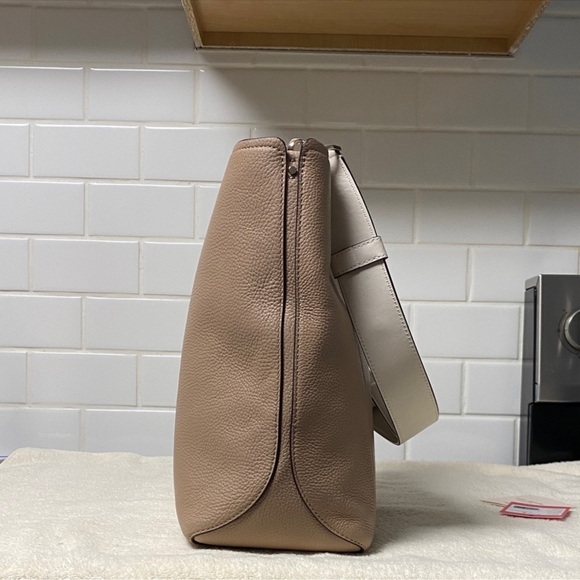 Kate Spade Beige Leather Shoulder Bag - Picture 4 of 13